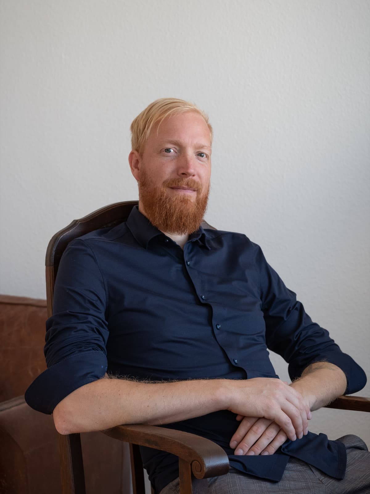 Paul Bratfisch als Begleiter fuer Klangarbeit mit Teams